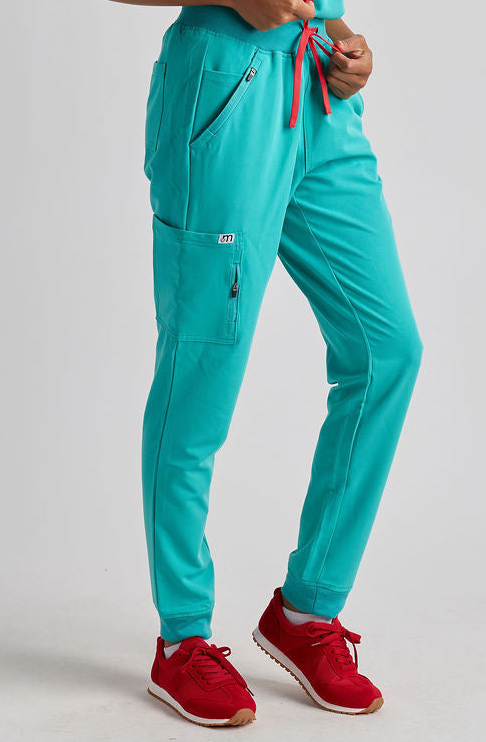 Yara Ten Pocket Jogger Scrub Pants