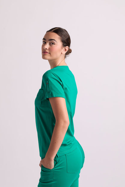 Zuri Two Pocket Scrub Top