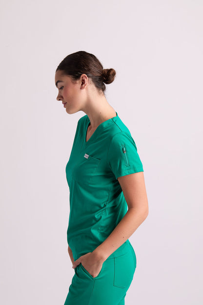 Zuri Two Pocket Scrub Top