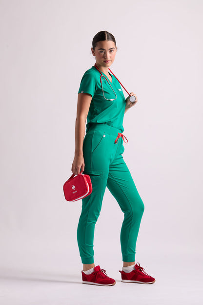 Zuri Five Pocket Jogger Scrub Pants