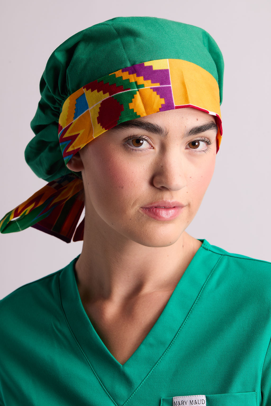 Serwaa Satin Lined Scrub Caps