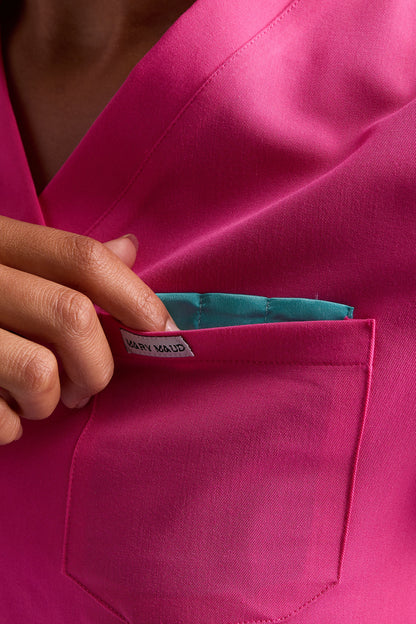 Yara Three Pocket Scrub Top
