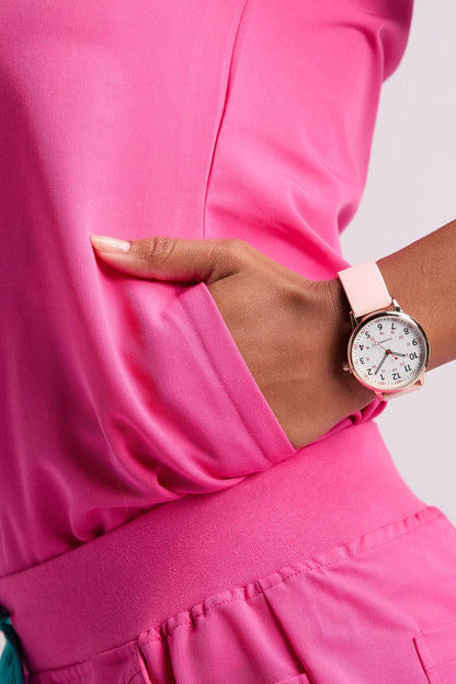 Yara Three Pocket Scrub Top