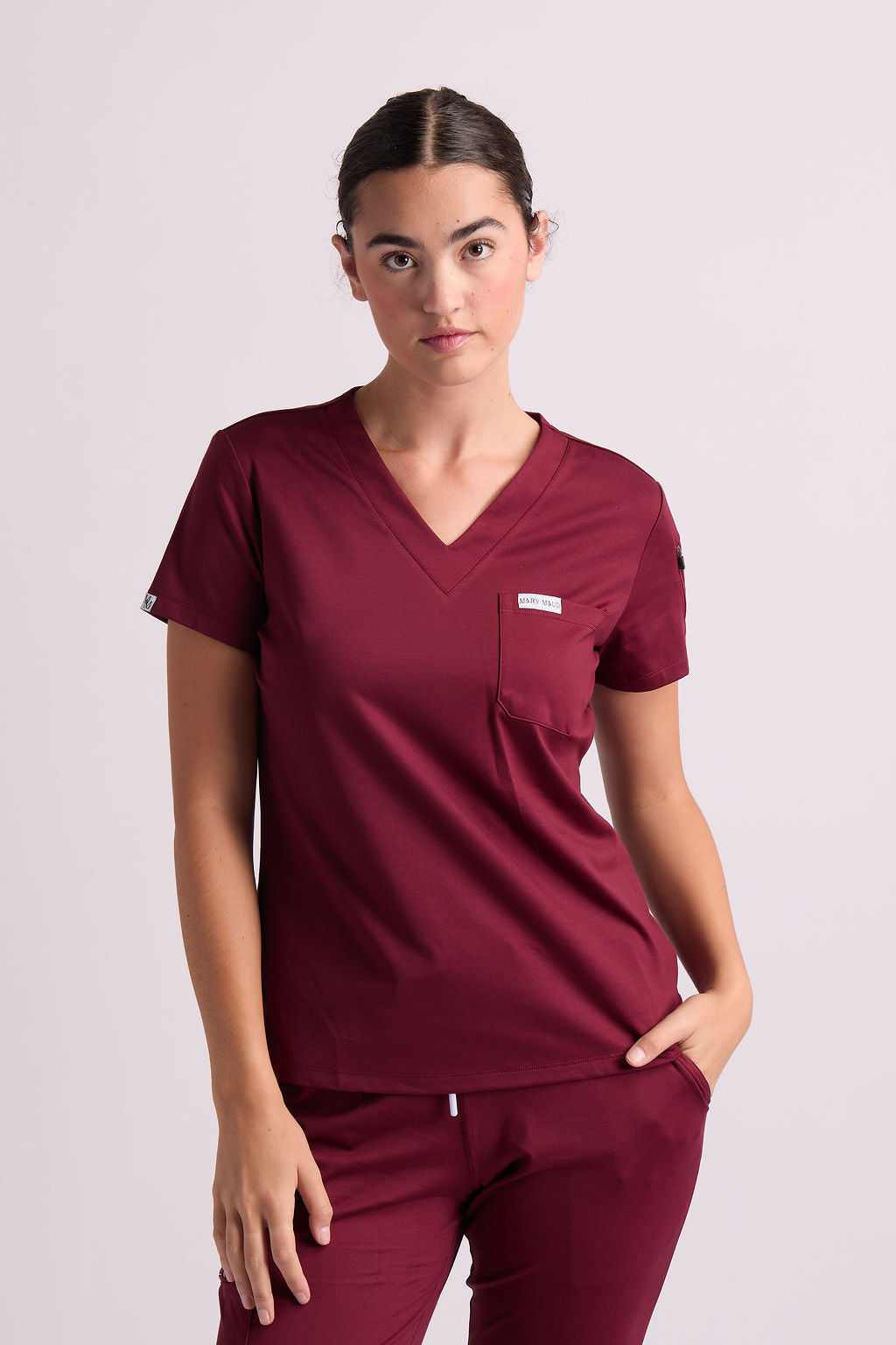 Zuri Two Pocket Scrub Top