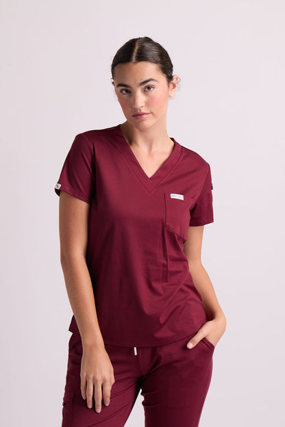 Zuri Two Pocket Scrub Top