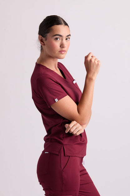 Zuri Two Pocket Scrub Top