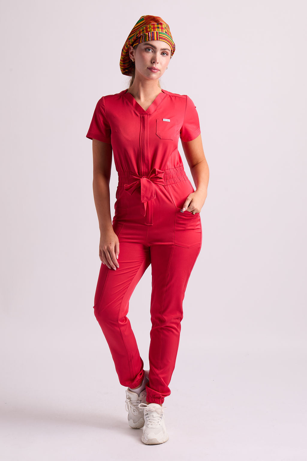 Serwaa Satin Lined Scrub Caps