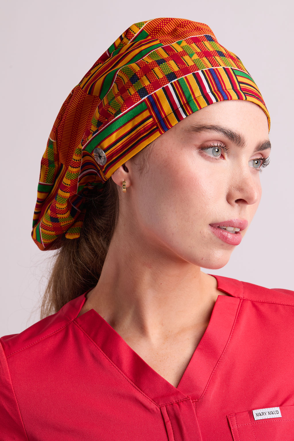 Serwaa Satin Lined Scrub Caps