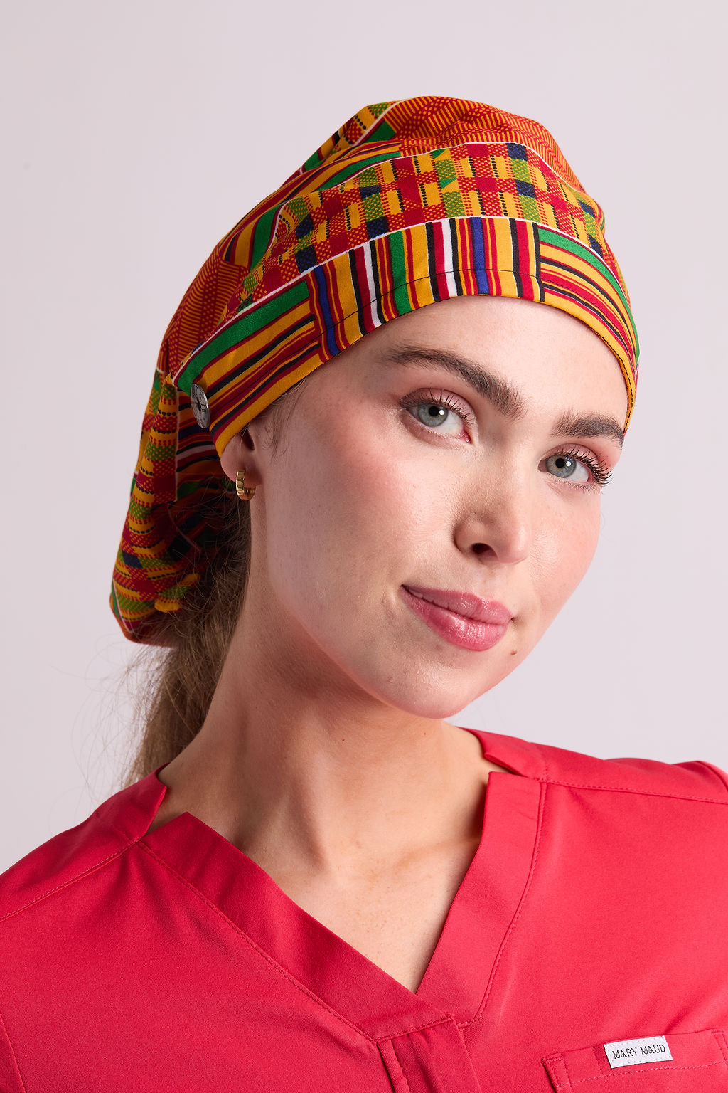 Serwaa Satin Lined Scrub Caps