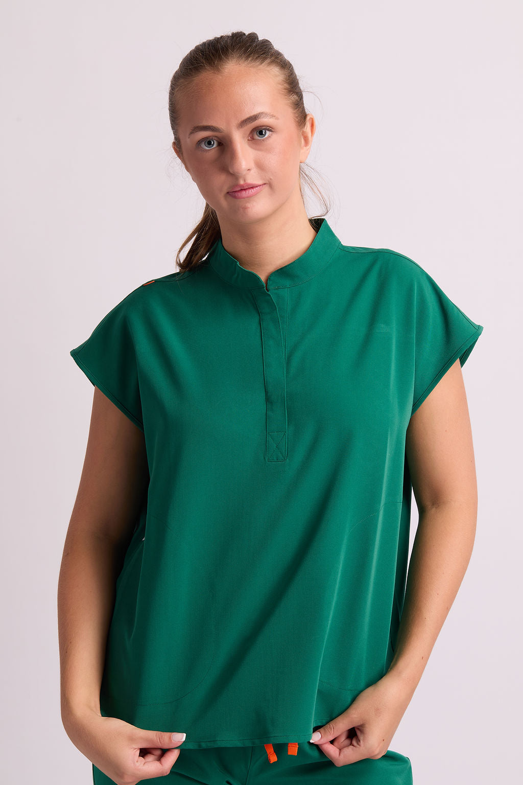 Amara Two Pocket Oversized Scrub Top