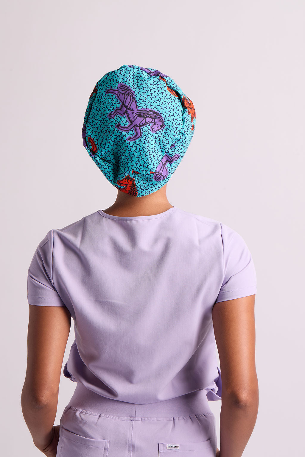 Serwaa Satin Lined Scrub Caps