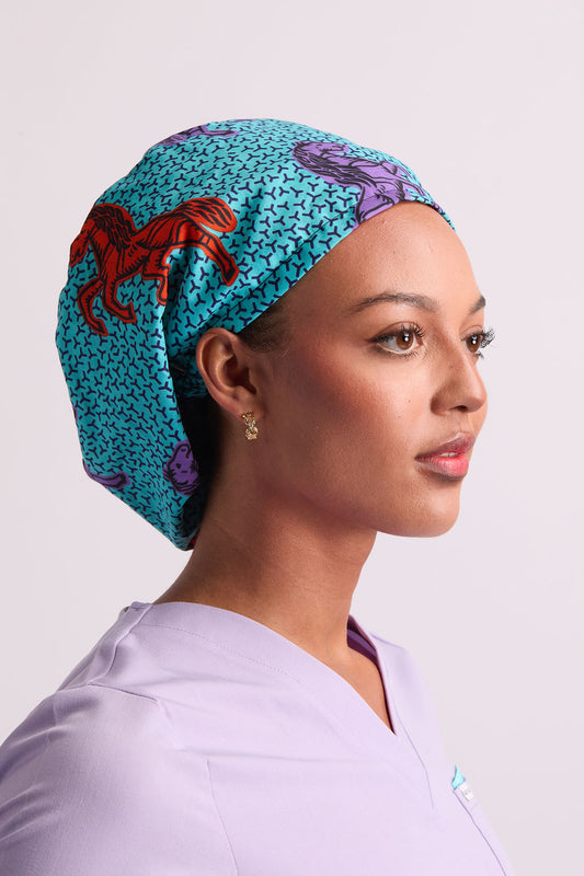 Serwaa Satin Lined Scrub Caps