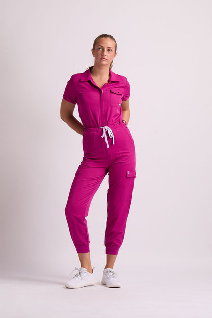 Fiora Nine Pocket Jumpsuit Scrub