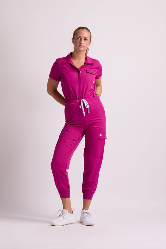 Fiora Nine Pocket Jumpsuit Scrub