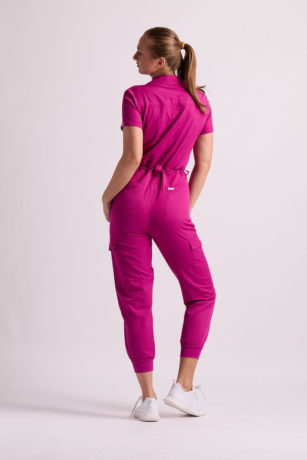 Fiora Nine Pocket Jumpsuit Scrub