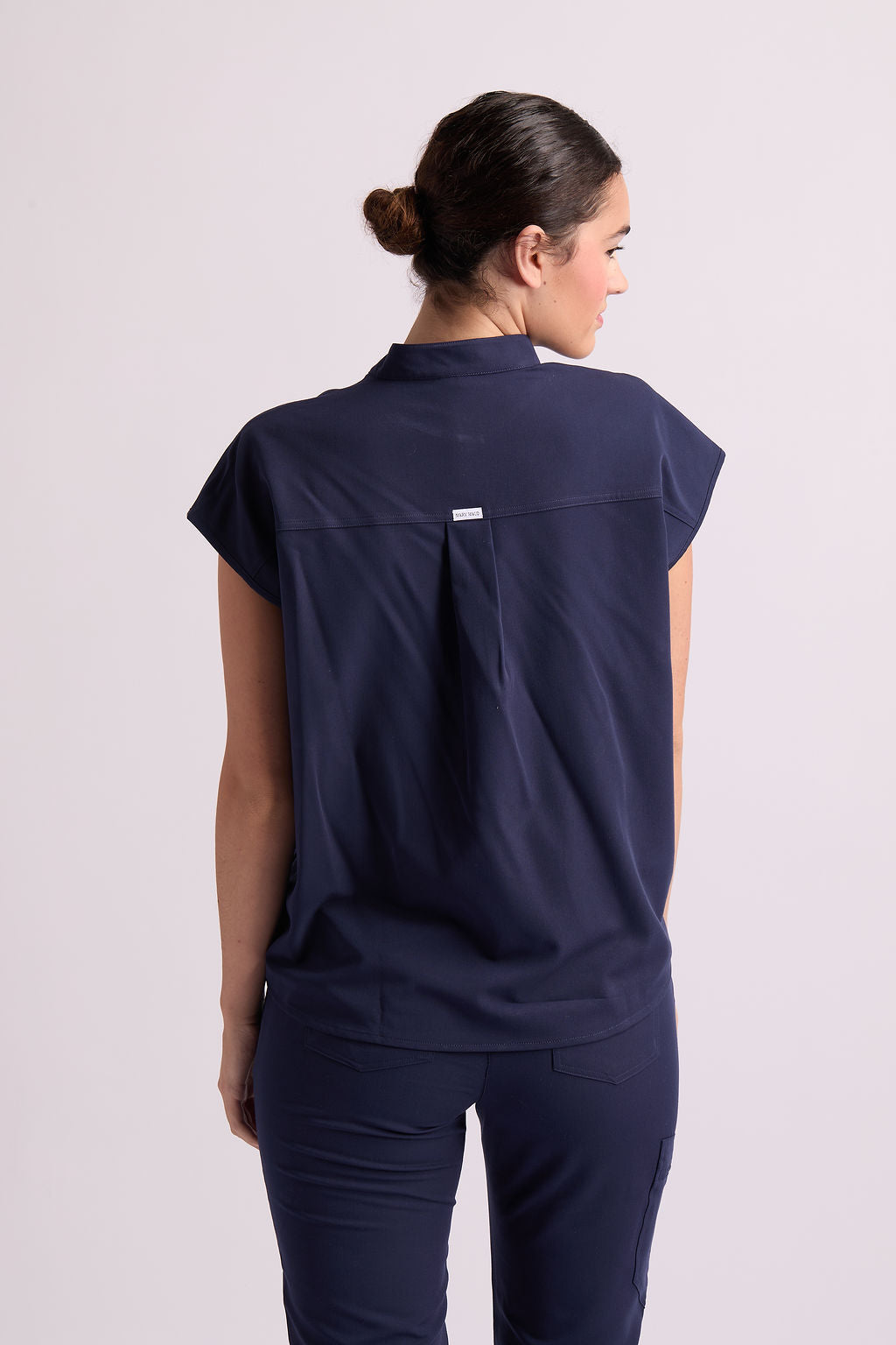 Amara Two Pocket Oversized Scrub Top