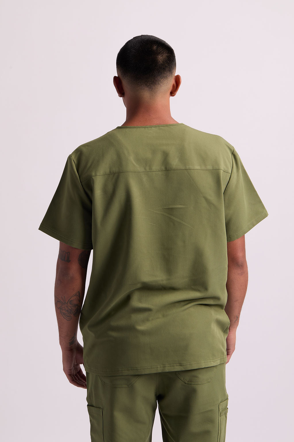 Maud C One Pocket Scrub Top