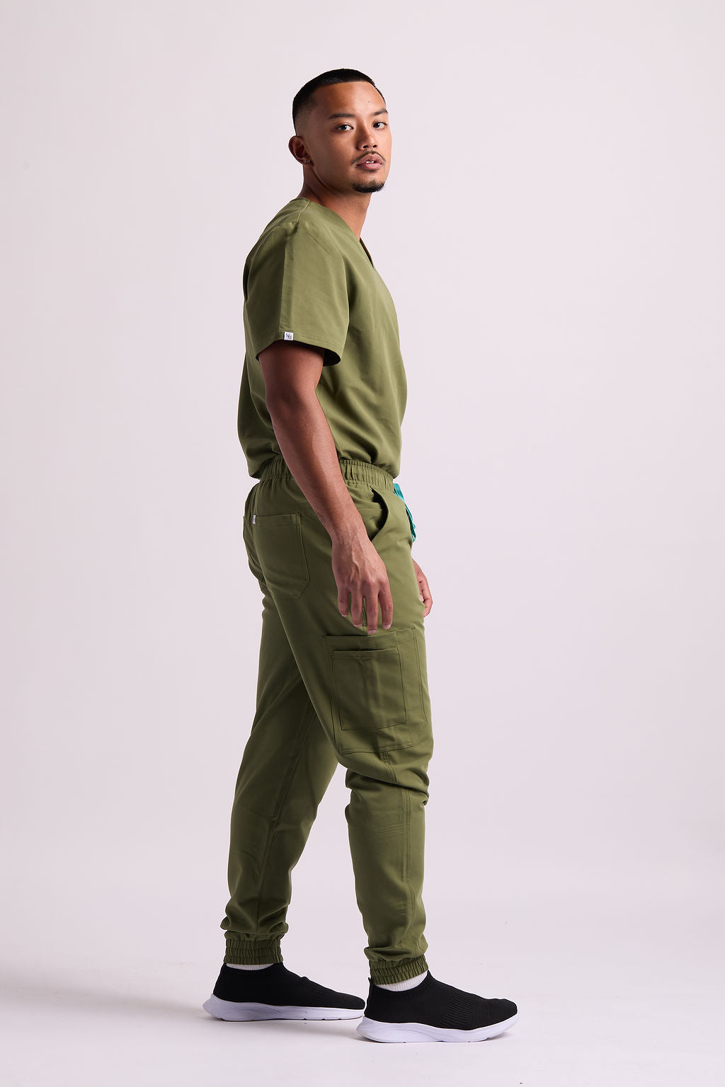 Maud C Seven Pocket Jogger Scrub Pants