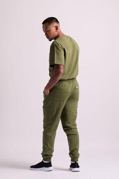 Maud C Seven Pocket Jogger Scrub Pants