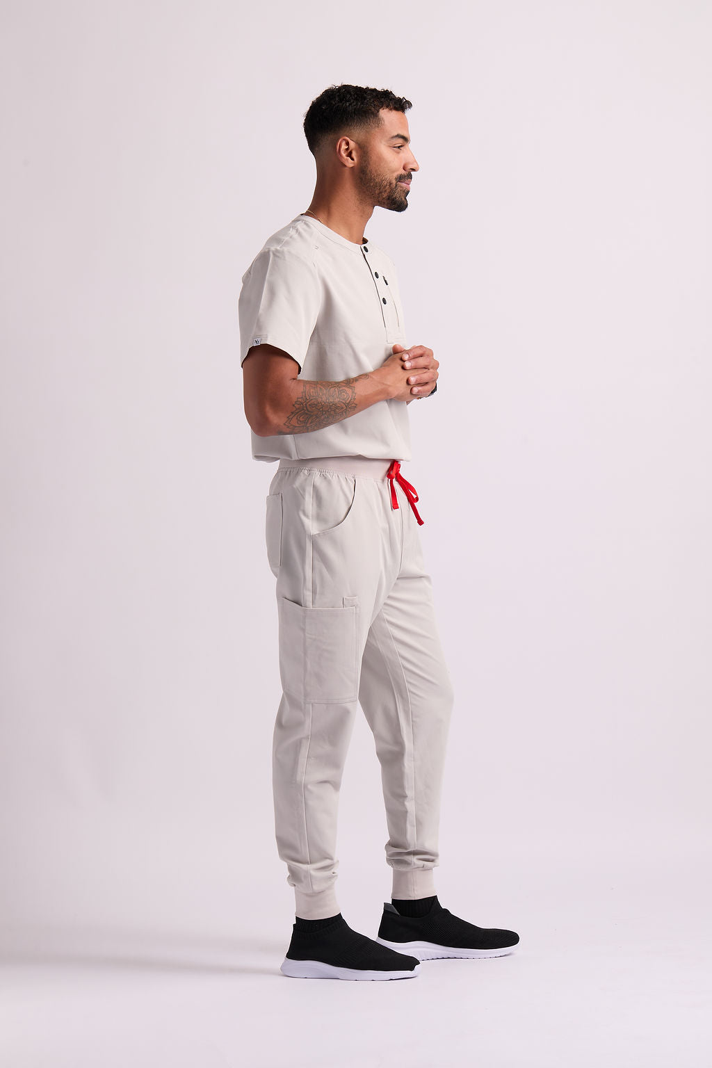 Maud K Seven Pocket Jogger Scrub Pants