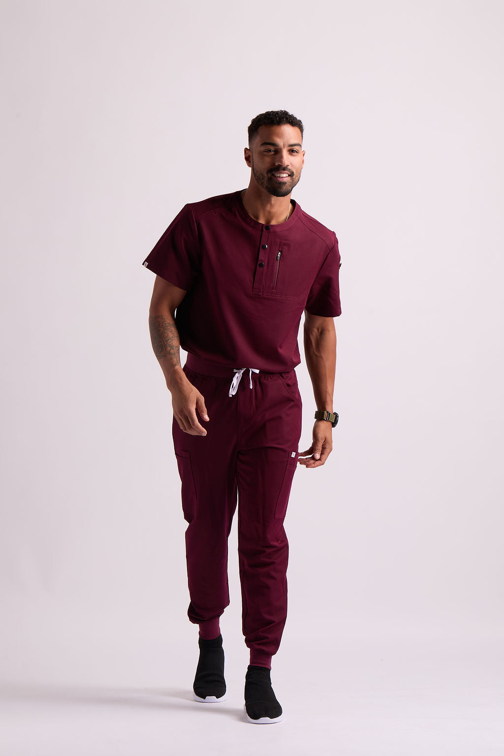 Maud K Seven Pocket Jogger Scrub Pants