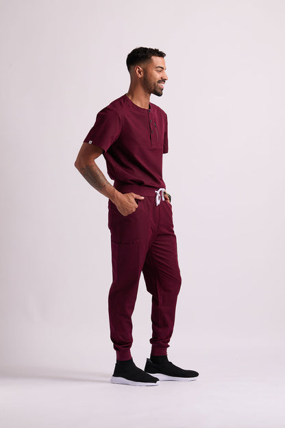 Maud K Seven Pocket Jogger Scrub Pants