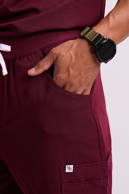 Maud K Seven Pocket Jogger Scrub Pants