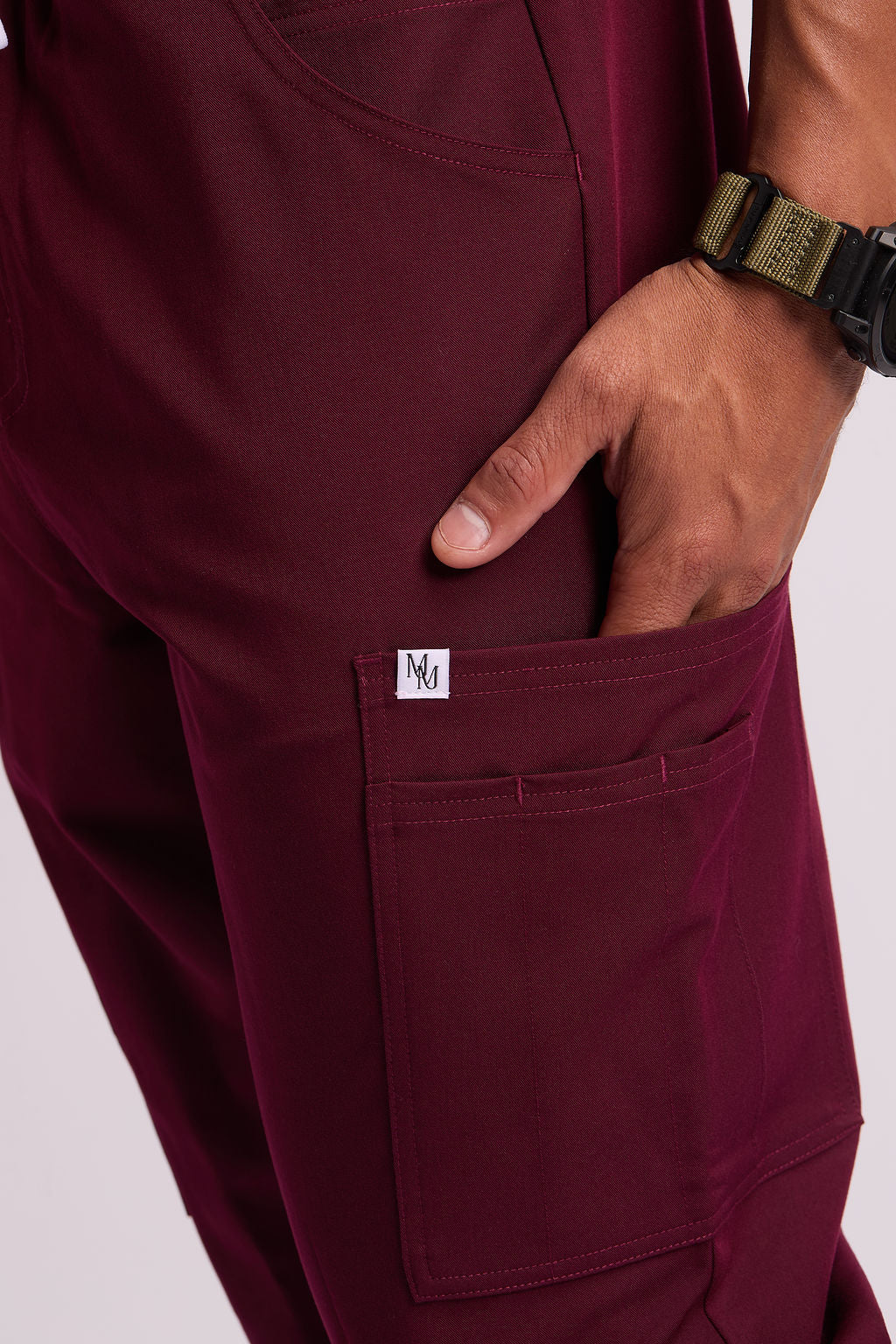 Maud K Seven Pocket Jogger Scrub Pants