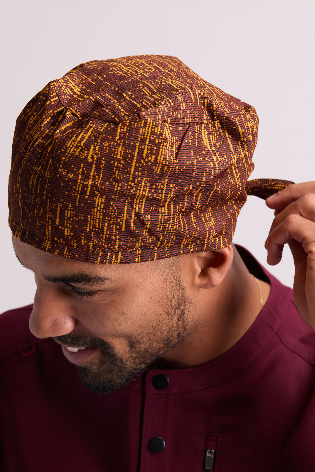 Serwaa Satin Lined Scrub Caps