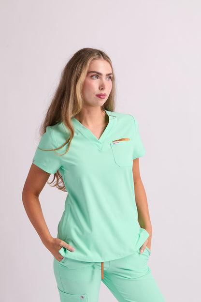 Yara Three Pocket Scrub Top