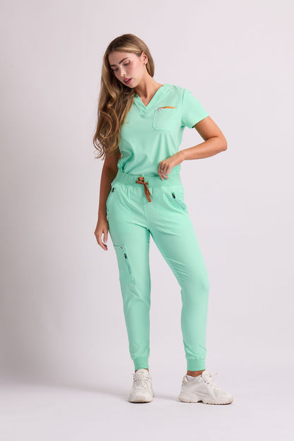 Yara Ten Pocket Jogger Scrub Pants