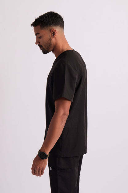 Maud C One Pocket Scrub Top