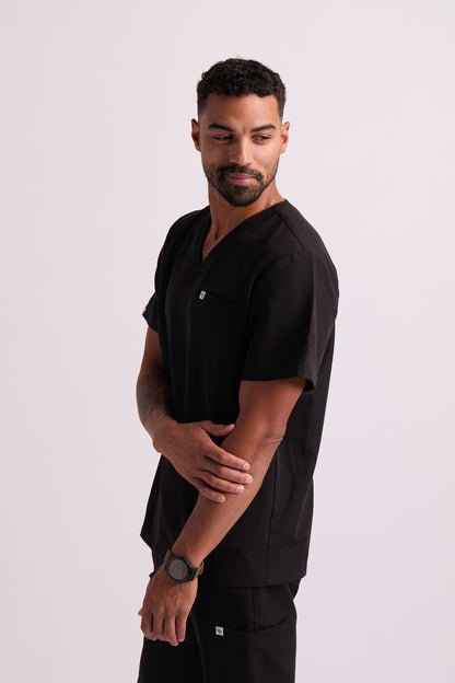 Maud C One Pocket Scrub Top