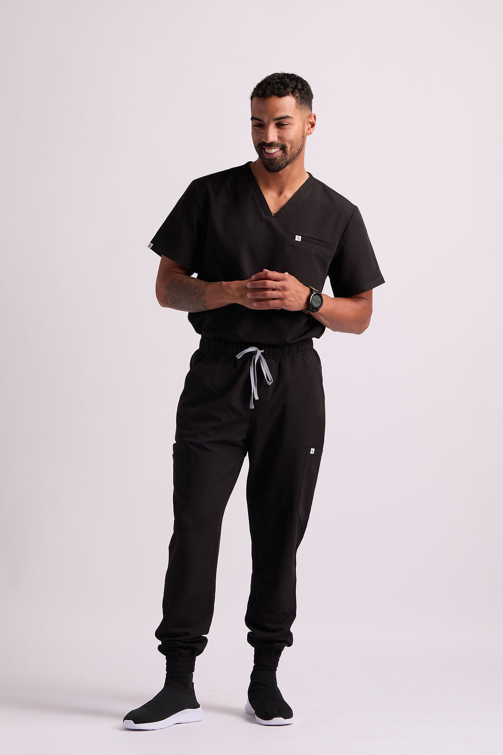 Maud C Seven Pocket Jogger Scrub Pants