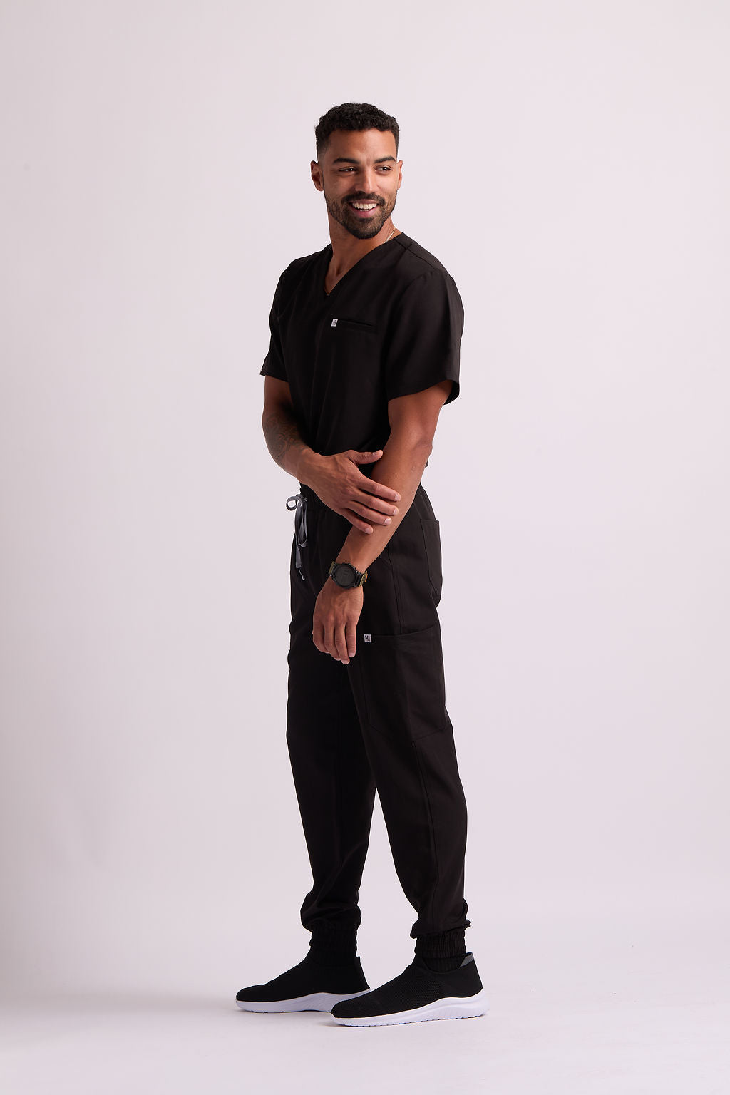 Maud C Seven Pocket Jogger Scrub Pants