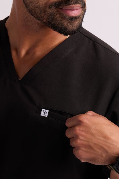 Maud C One Pocket Scrub Top