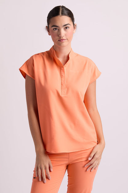Amara Two Pocket Oversized Scrub Top