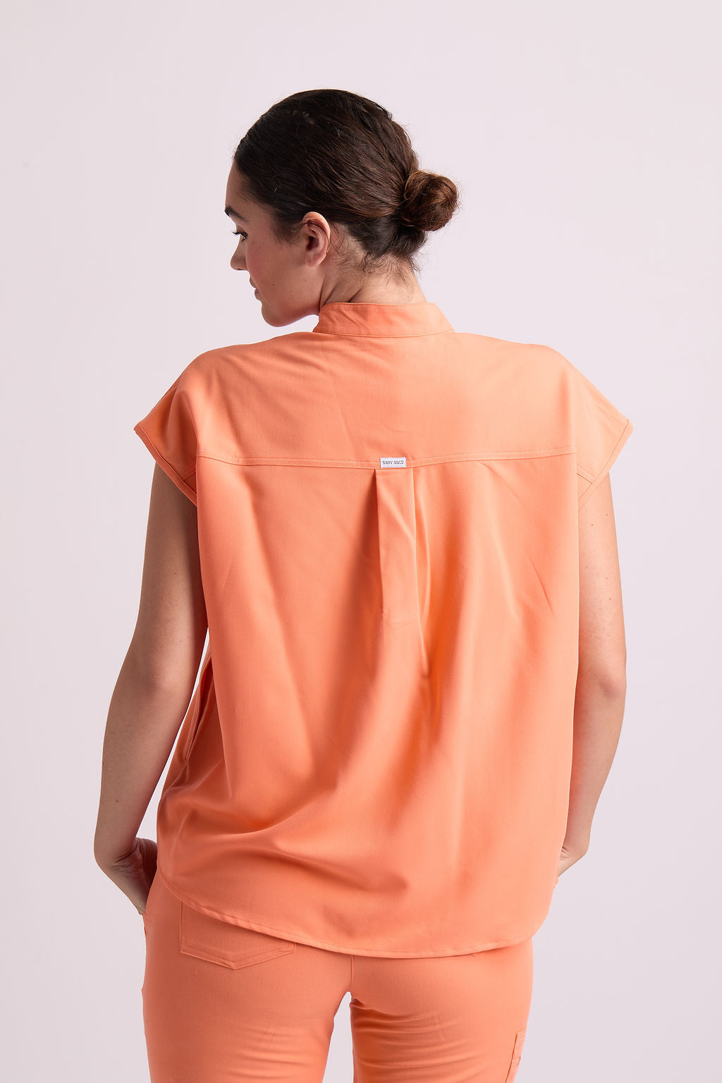 Amara Two Pocket Oversized Scrub Top