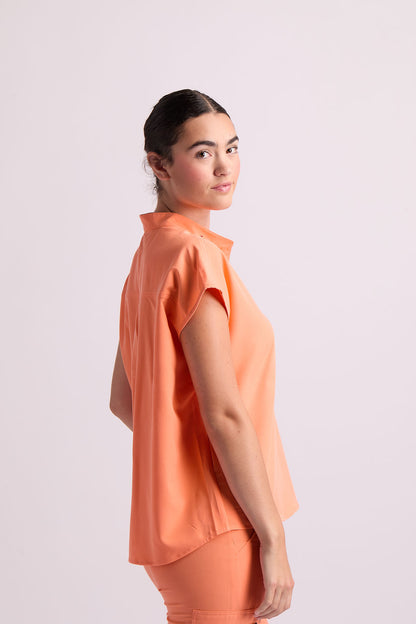 Amara Two Pocket Oversized Scrub Top