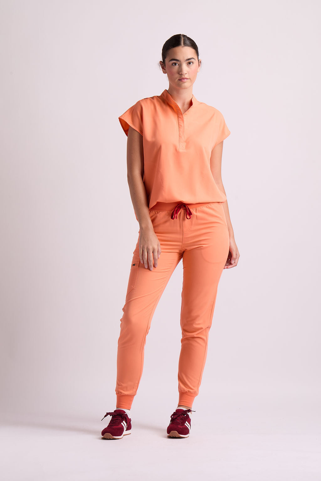 Amara Two Pocket Oversized Scrub Top