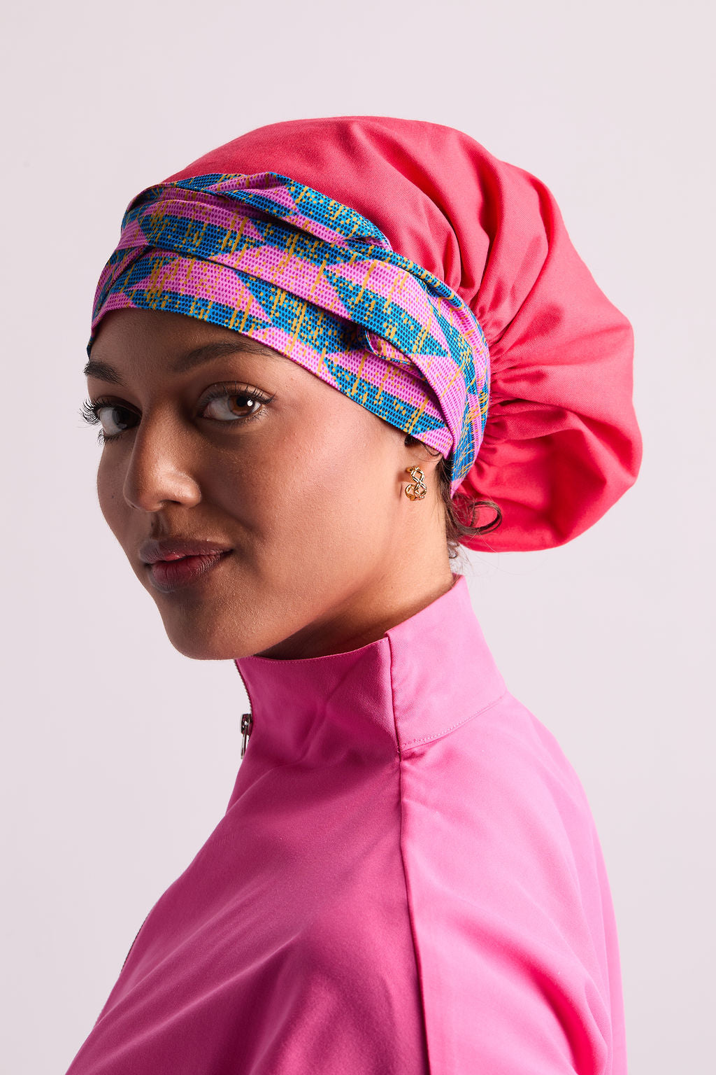 Serwaa Satin Lined Scrub Caps