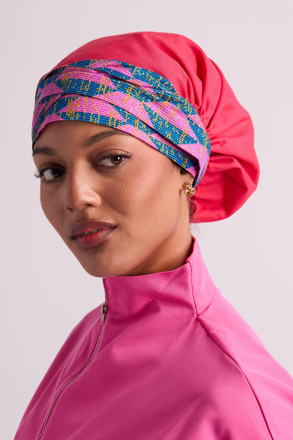 Serwaa Satin Lined Scrub Caps