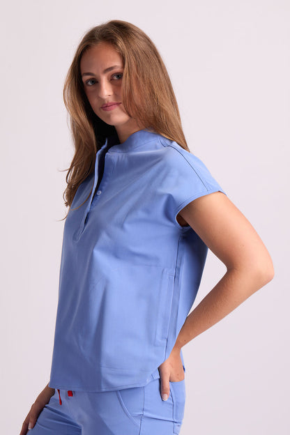 Amara Two Pocket Oversized Scrub Top