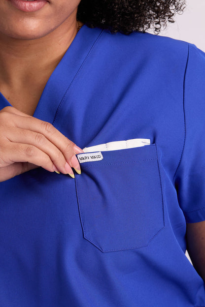 Yara Three Pocket Scrub Top