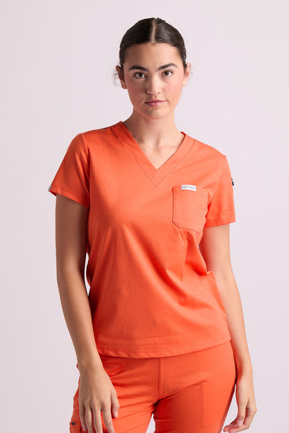Zuri Two Pocket Scrub Top