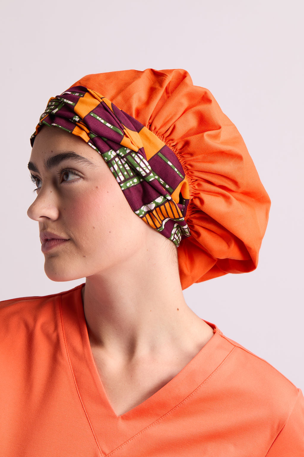 Serwaa Satin Lined Scrub Caps