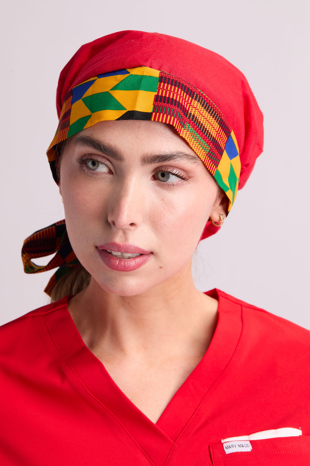 Serwaa Satin Lined Scrub Caps