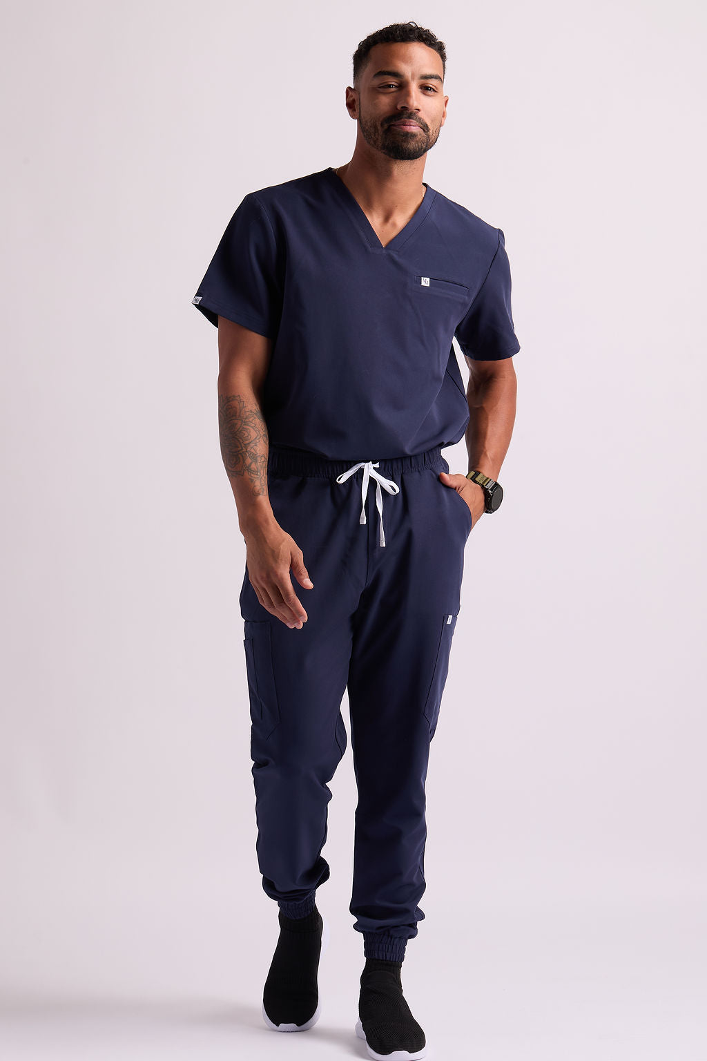 Maud C Seven Pocket Jogger Scrub Pants