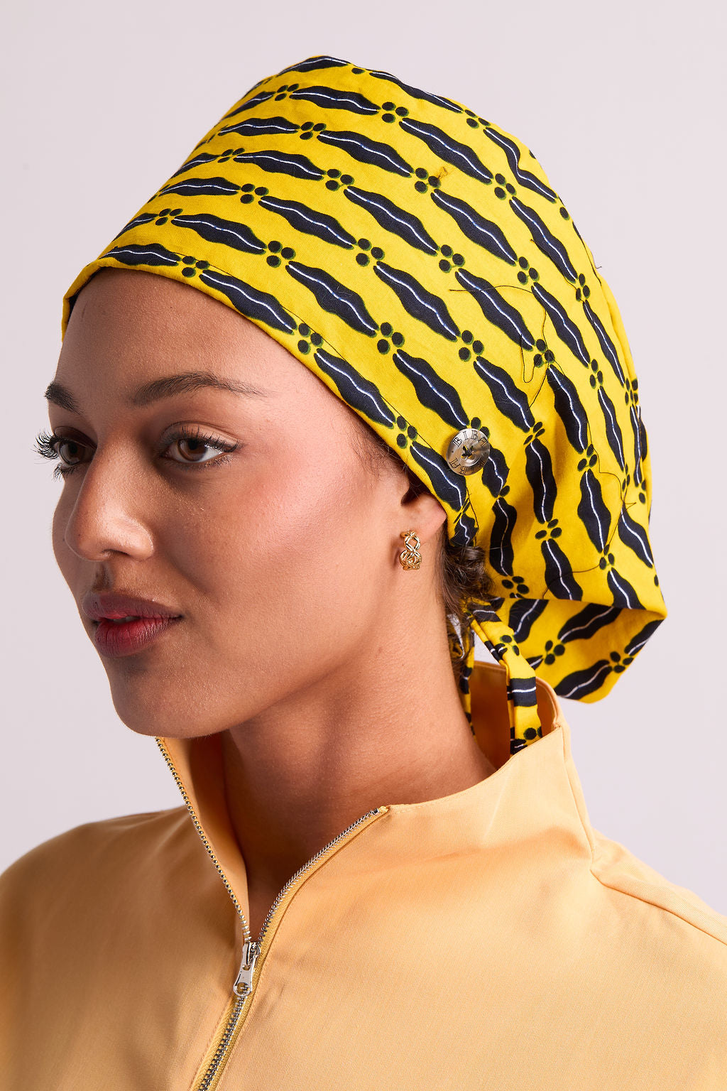 Serwaa Satin Lined Scrub Caps