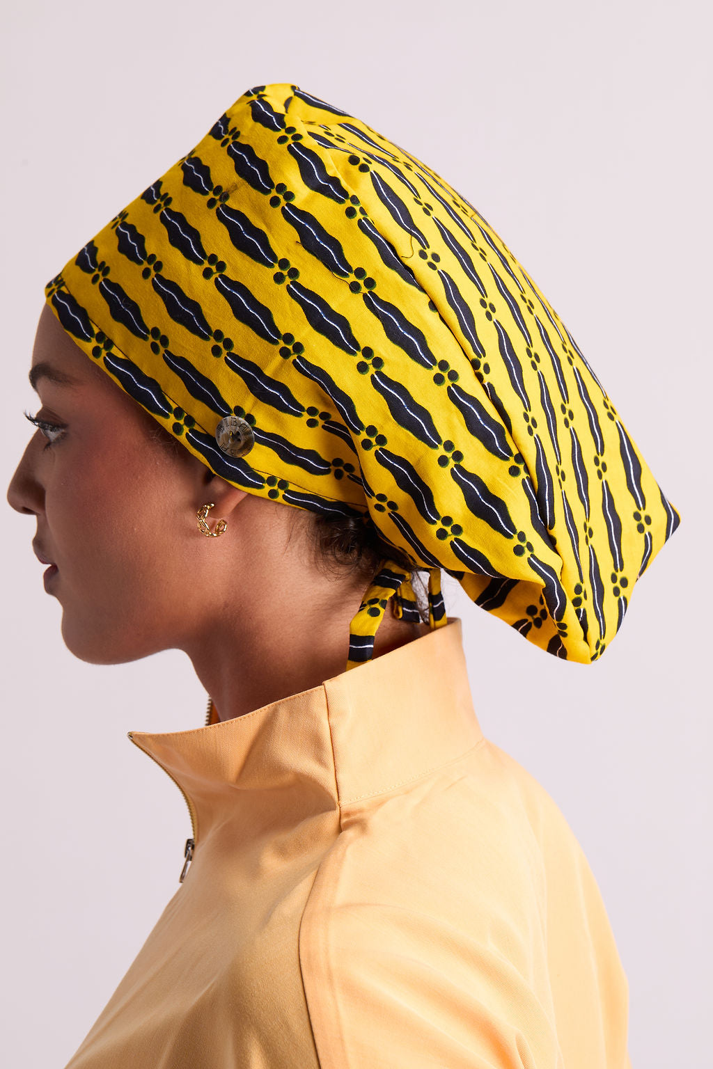 Serwaa Satin Lined Scrub Caps